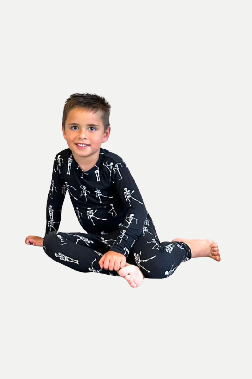 Spooky Skeleton Pajama Set