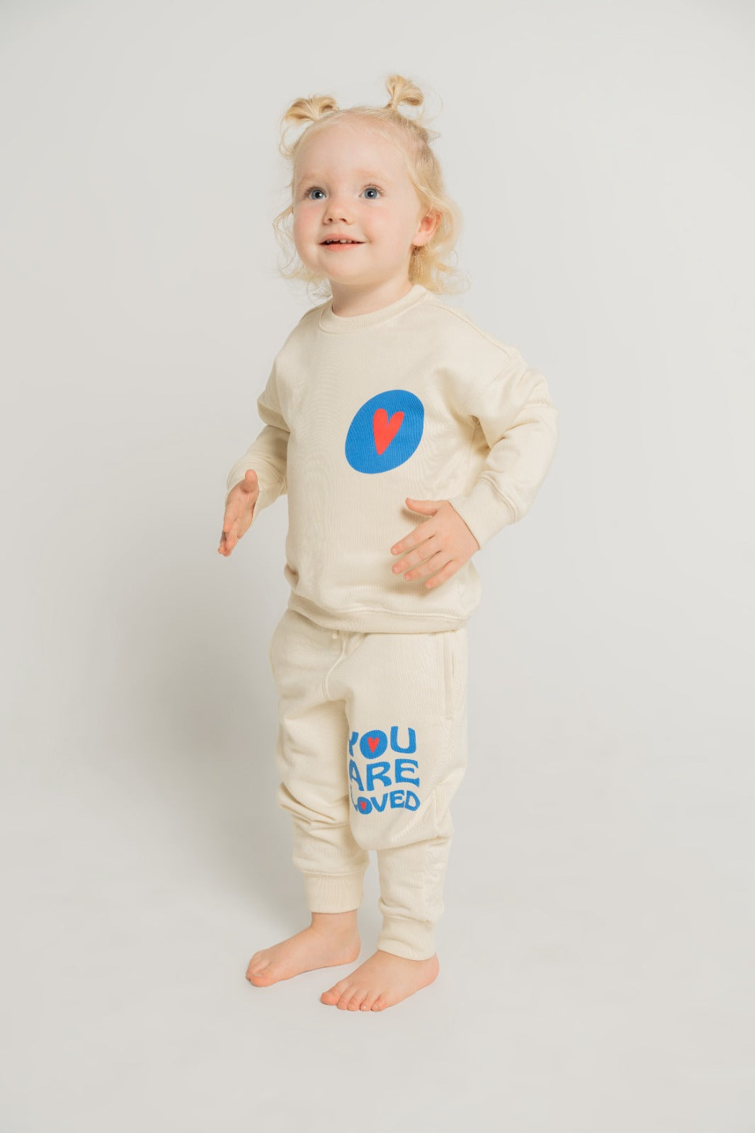 You Are Loved Jogger Set - Kids