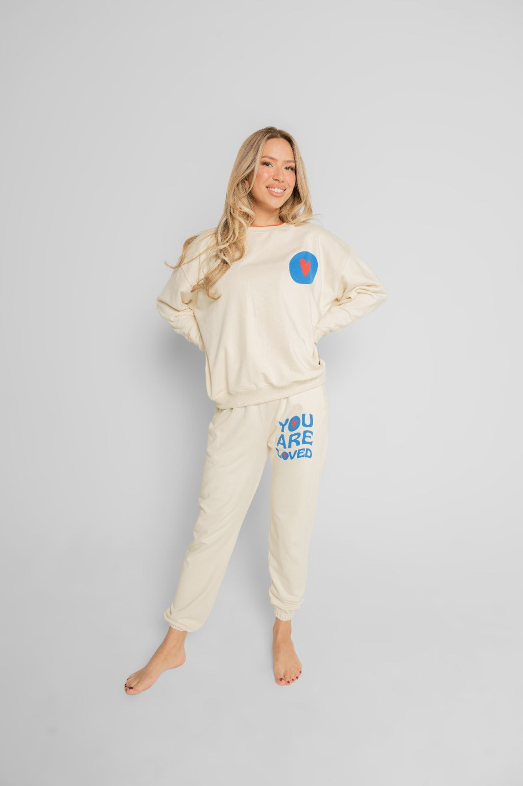 You Are Loved Jogger Set - Women