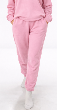 Oversized Vintage Pink Sweatpants Terry  - ADULT