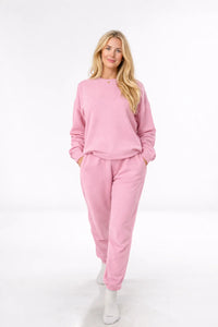 Oversized Vintage Pink Crewneck - ADULT