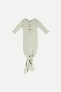 Olive Newborn Knotted Gown