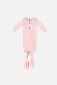 Blush Newborn Knotted Gown