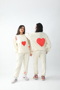 Queen of Hearts Jogger Set - ADULT