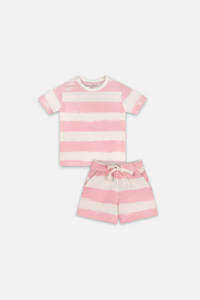 Stripes On Stripes- Pink