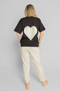 Queen Of Hearts Black T-shirt Women