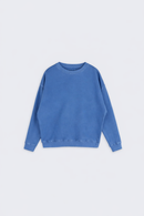 Oversized Vintage Blue Crewneck - ADULT