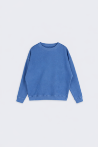 Oversized Vintage Blue Crewneck - ADULT