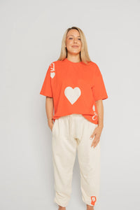 Queen Of Hearts Red T-shirt Women