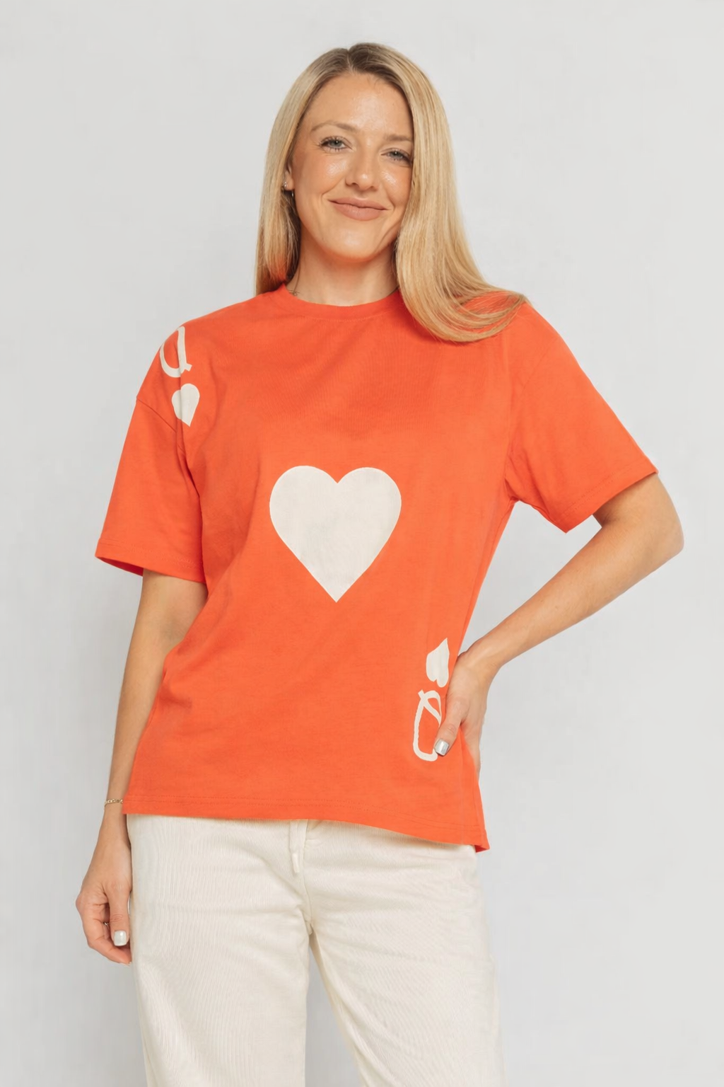Queen Of Hearts Red T-shirt Women