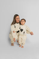 King of Hearts Jogger Set – Kids (Black)