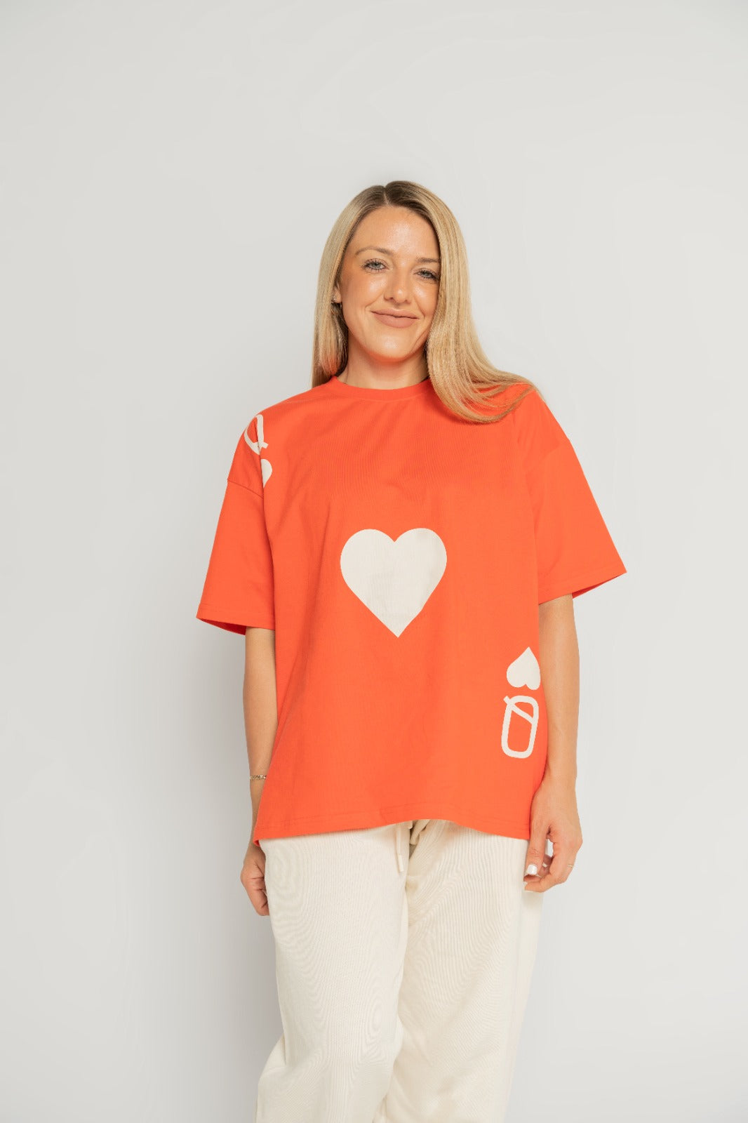 Queen Of Hearts Red T-shirt Women