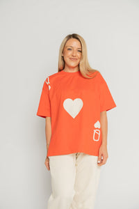 Queen Of Hearts Red T-shirt Women