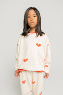 All Over Heart Jogger Set - Kids