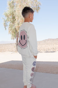 Sunday Smiles Jogger Set