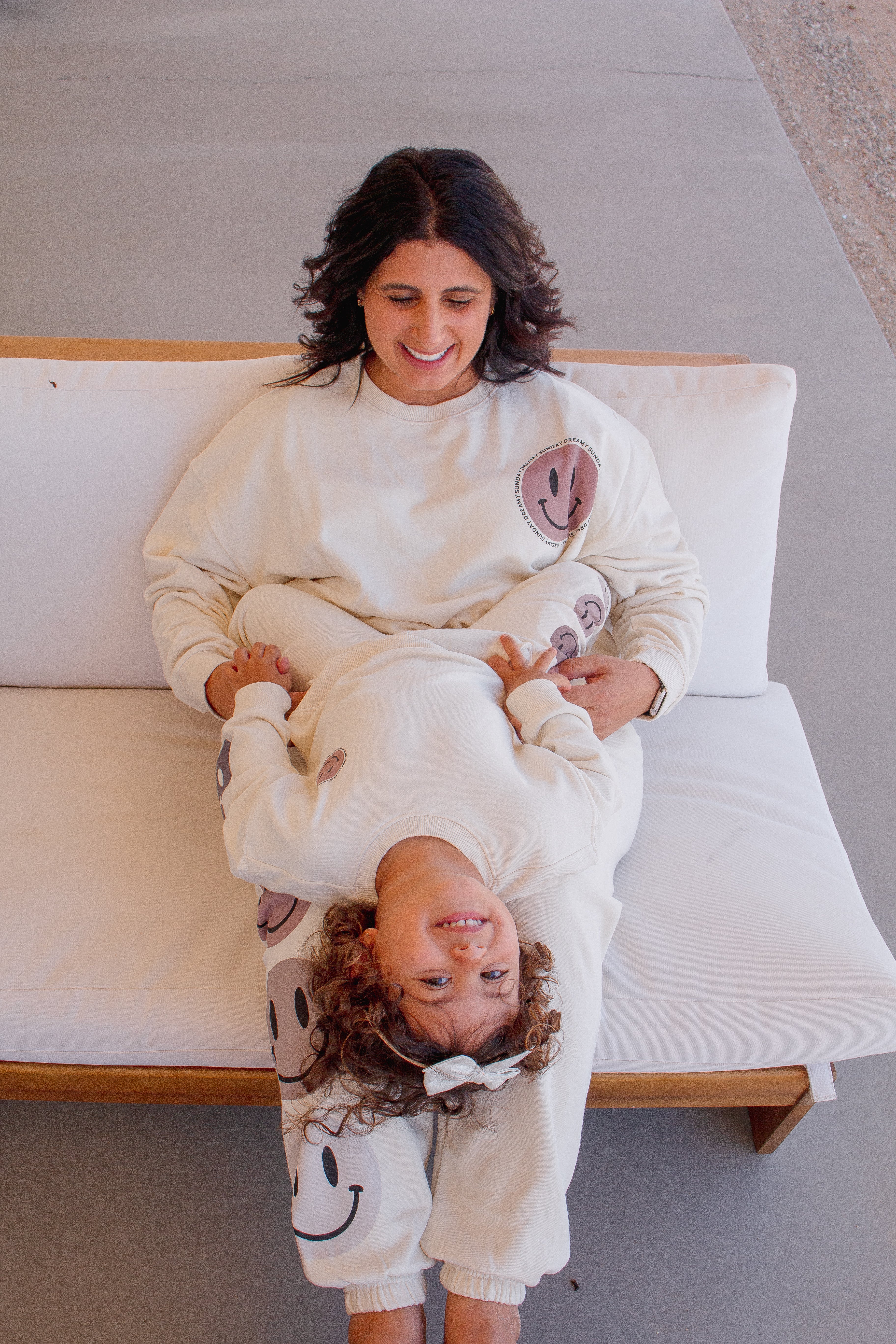 Sunday Smiles Jogger Set