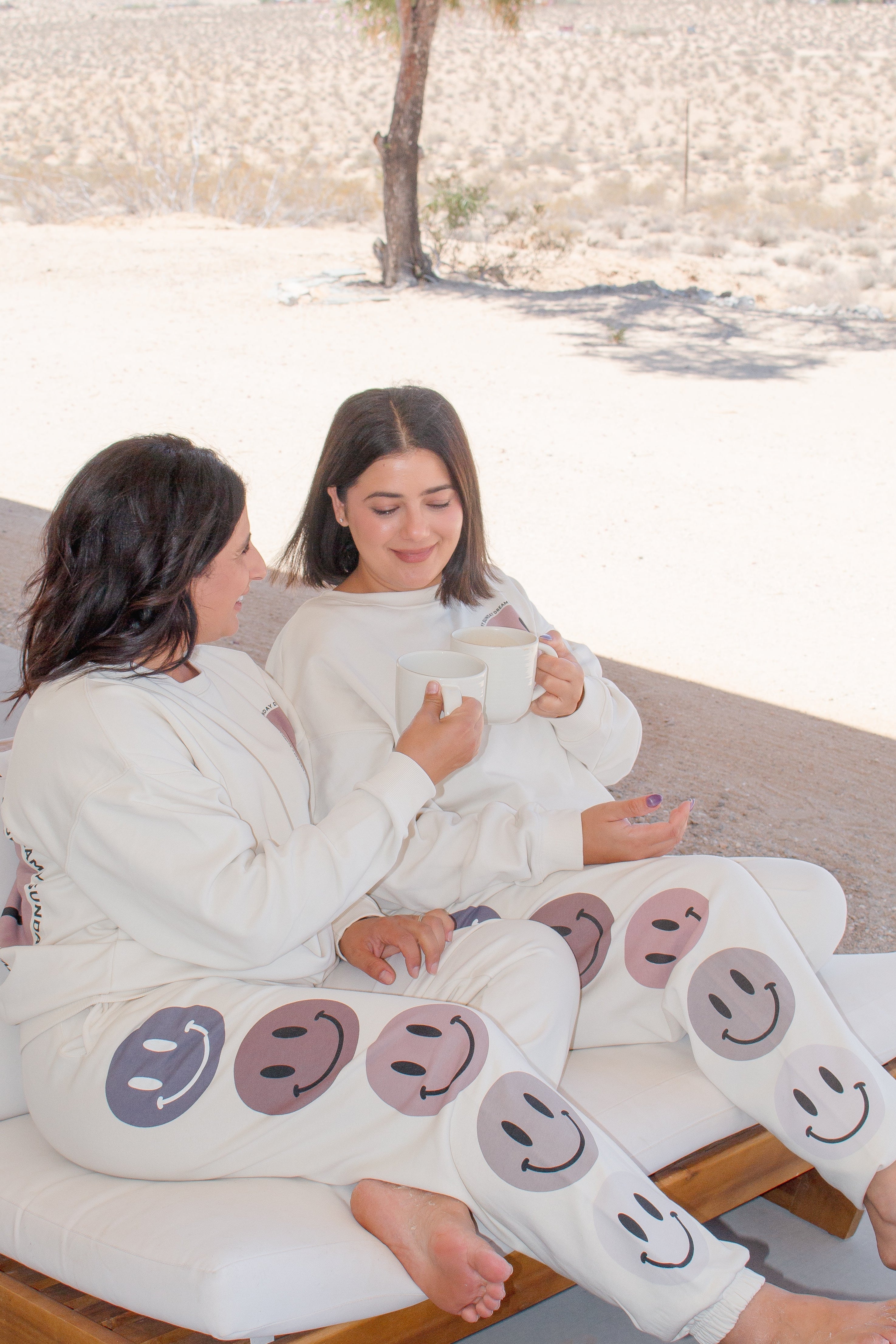 Sunday Smiles Jogger Set