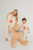 King of Hearts Jogger Set – Kids (Red)