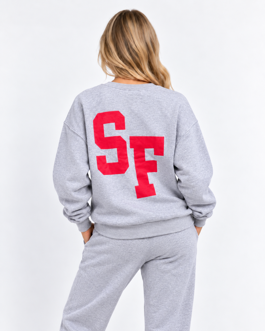 SF Home Uniform crewneck in heather grey