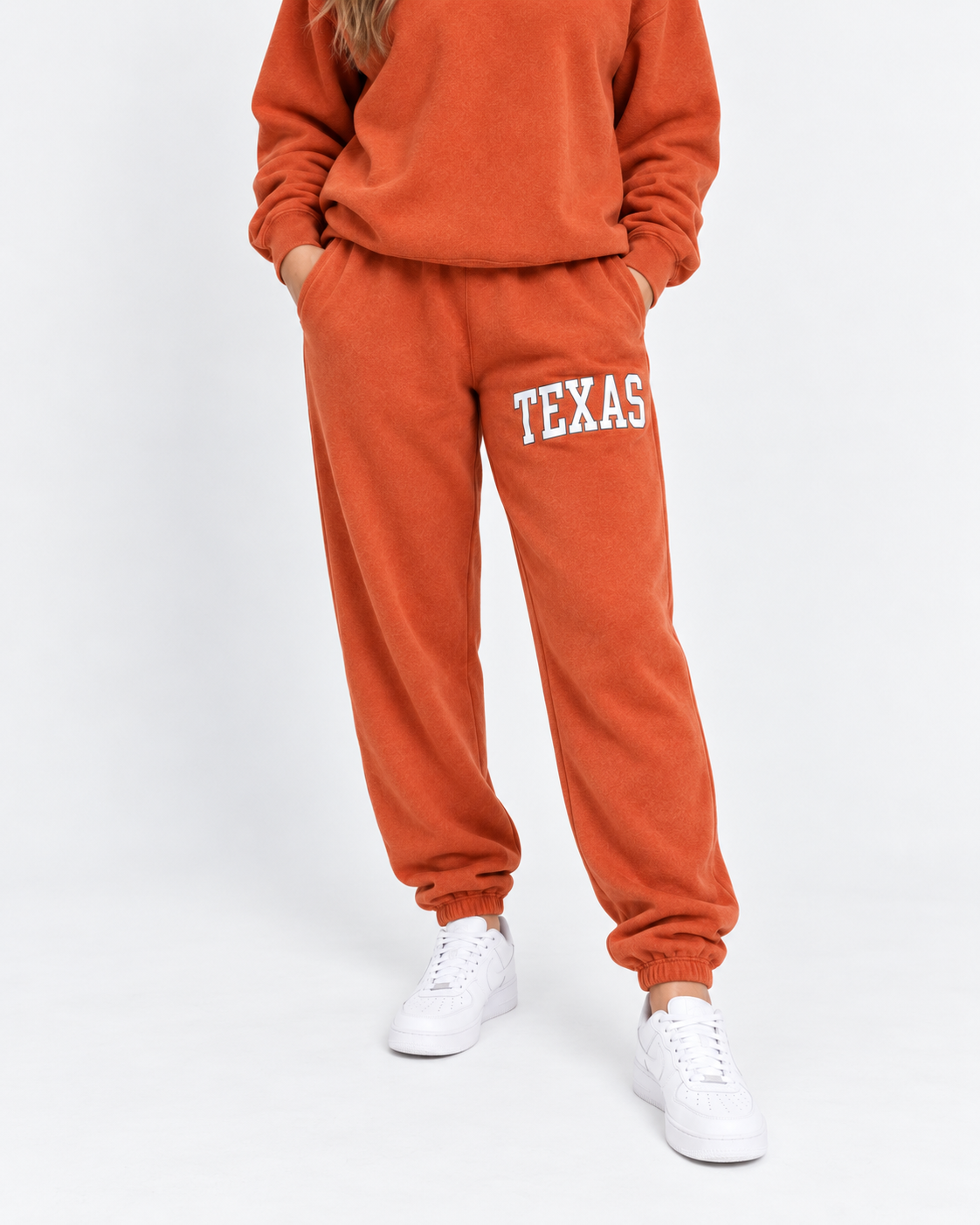 Texas Home Uniform sweatpants in vintage orange