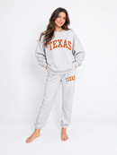Texas Home Uniform crewneck and sweatpants set in heather grey