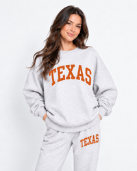 Texas Home Uniform crewneck in heather grey